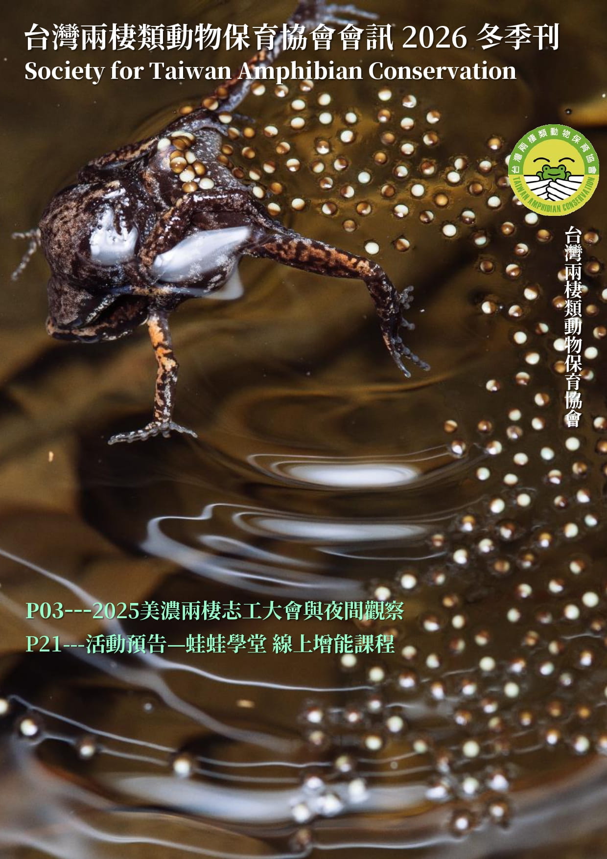 台灣兩棲類動物保育協會會訊2026冬季刊.1月號